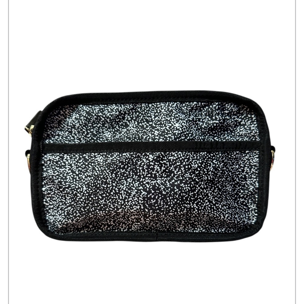 EUC Talbots Black and White Speckled Women's Bag